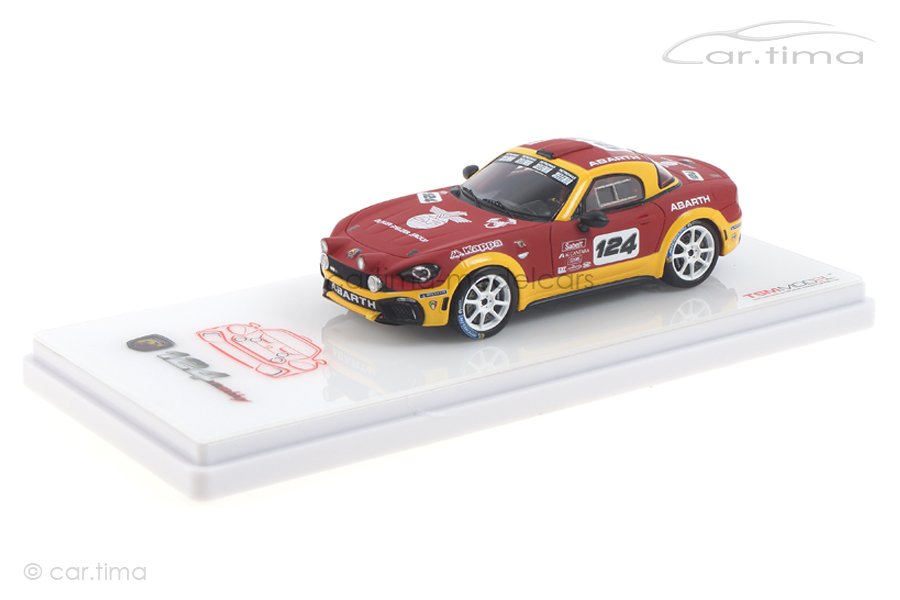 Abarth 124 Spider Rallye Concept TSM 1:43 TSM430132 Abarth 124 Spider Rallye Concept TSM 1:43 TSM430132