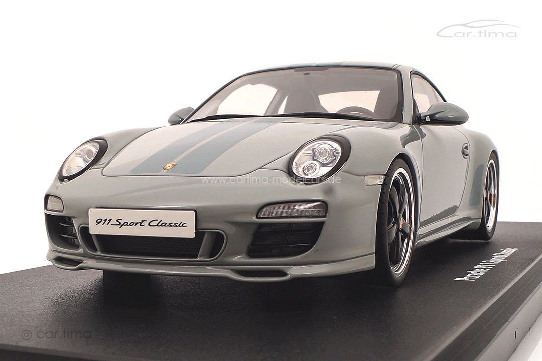 Porsche 911 (997 II) Sport Classic Sportclassicgrey GT Spirit 1:18 MAP02170024