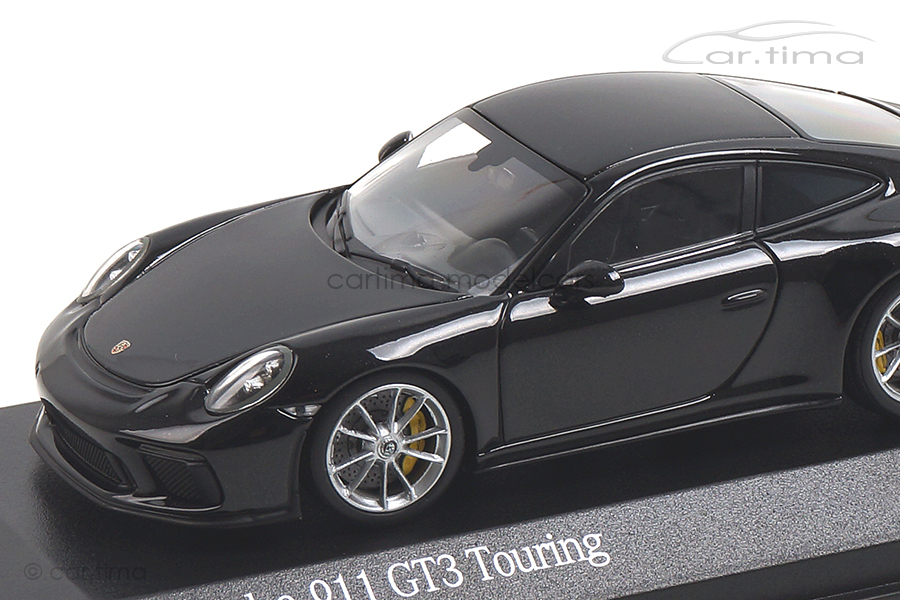 Porsche 911 (991 II) GT3 Touring Tiefschwarzmet. Minichamps 1:43 410067424 Porsche 911 (991 II) GT3 Touring Tiefschwarzmet. Minichamps 1:43 410067424