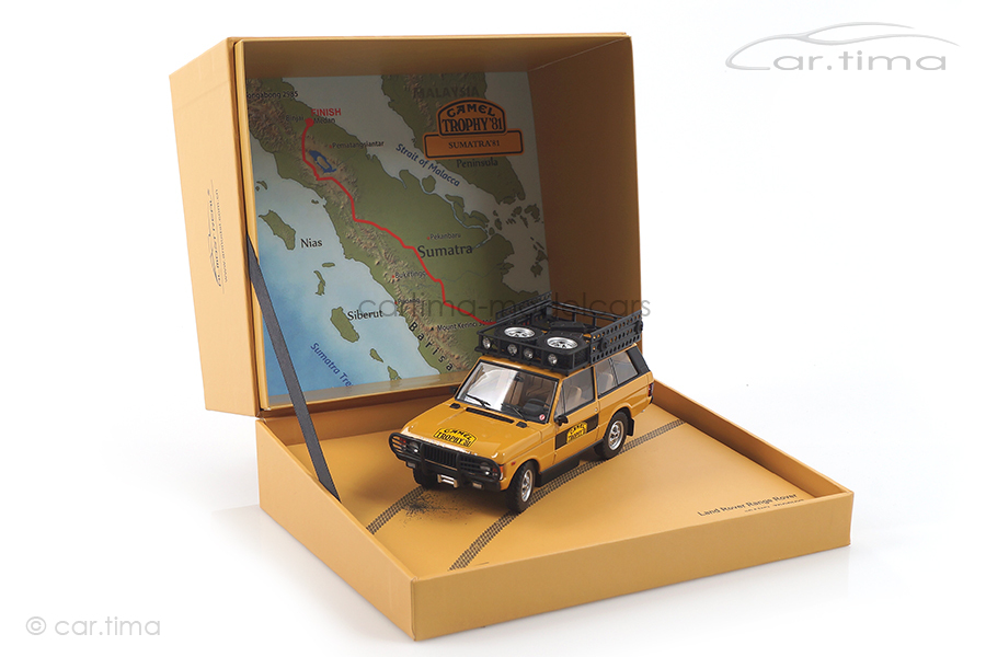 Land Rover Range Rover Camel Trophy Sumatra 1981 Almost Real 1:43 410107 Land Rover Range Rover Camel Trophy Sumatra 1981 Almost Real 1:43 410107