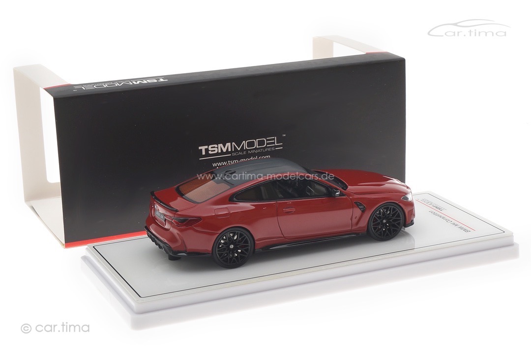 BMW M4 Competition (G82) Toronto Red met. TSM 1:43 TSM430570 BMW M4 Competition (G82) Toronto Red met. TSM 1:43 TSM430570