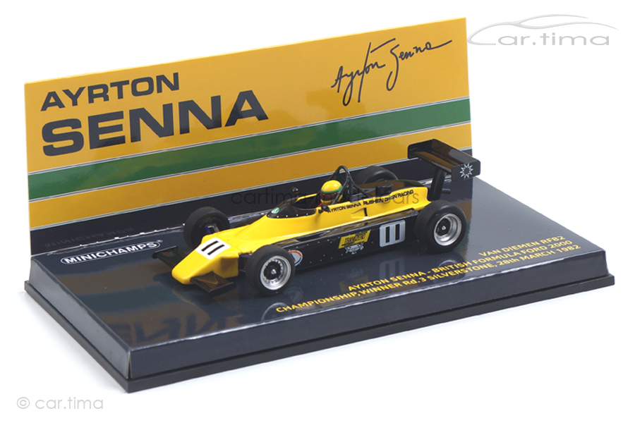 Van Diemen RF82 Winner British Formula Ford 2000 1982 Ayrton Senna Minichamps 1:43 547824311
