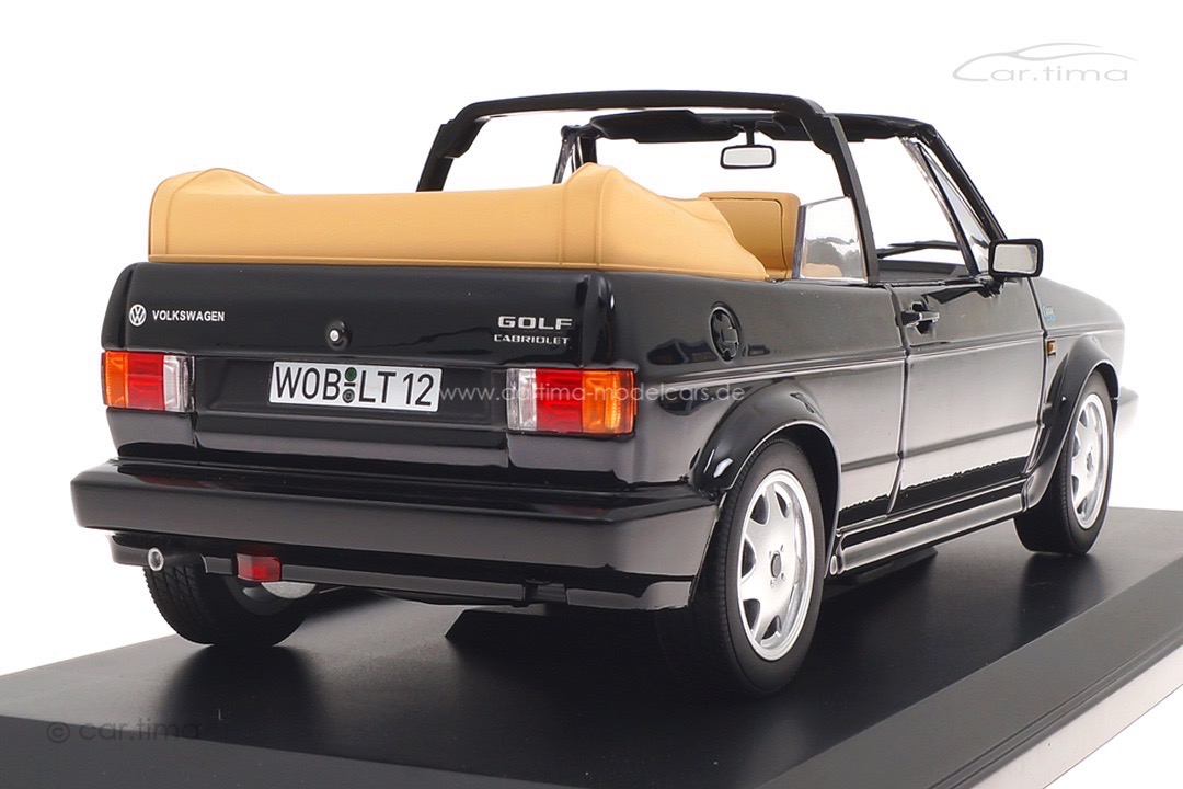 VW Golf 1 Cabriolet schwarz Norev 1:18 188568 VW Golf 1 Cabriolet schwarz Norev 1:18 188568