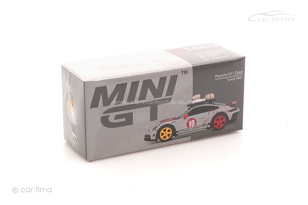 Porsche 911 (992) Dakar "Uncle Rally" 2024 MINI GT 1:64 MGT01068-L