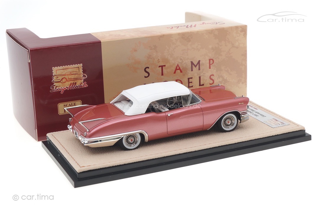 Cadillac Eldorado Biarritz 1957 Dusty Rose met. Stamp Models 1:43 STM57014 Cadillac Eldorado Biarritz 1957 Dusty Rose met. Stamp Models 1:43 STM57014