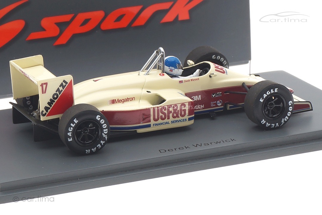 Arrows A10B GP Italien 1988 Derek Warwick Spark 1:43 S3911