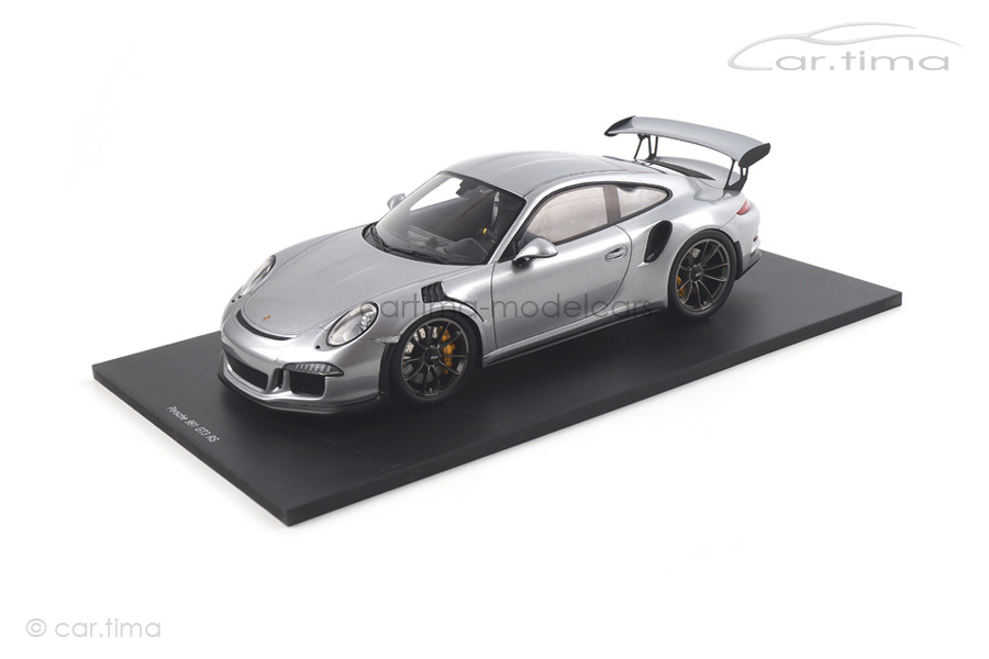 Porsche 911 (991) GT3 RS GT-silbermet. Spark 1:18 18S233