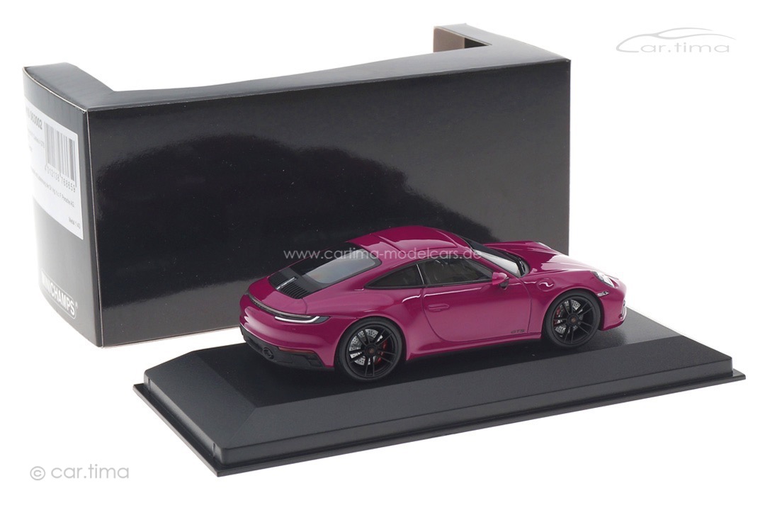 Porsche 911 (992) Carrera 4 GTS Sternrubin Minichamps 1:43 410063002 Porsche 911 (992) Carrera 4 GTS Sternrubin Minichamps 1:43 410063002