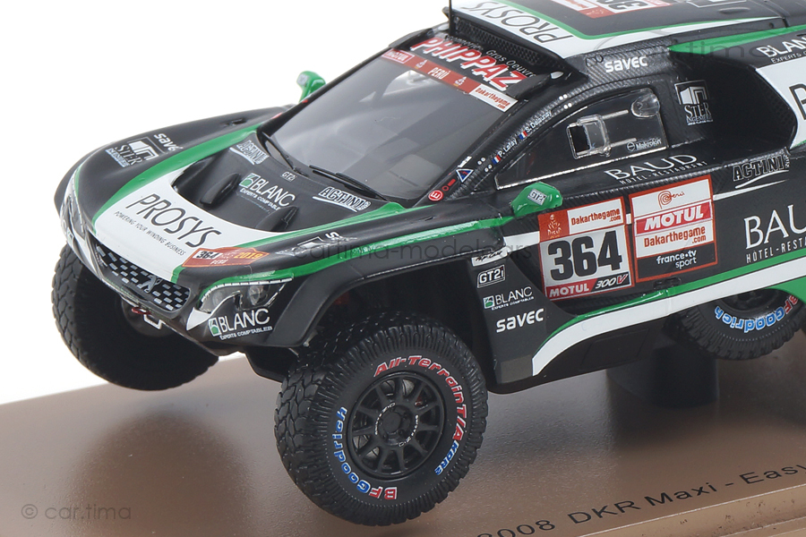 Peugeot 3008 DKR Maxi Dakar Rally 2019 Lafay/Delaunay Spark 1:43 S5630 Peugeot 3008 DKR Maxi Dakar Rally 2019 Lafay/Delaunay Spark 1:43 S5630