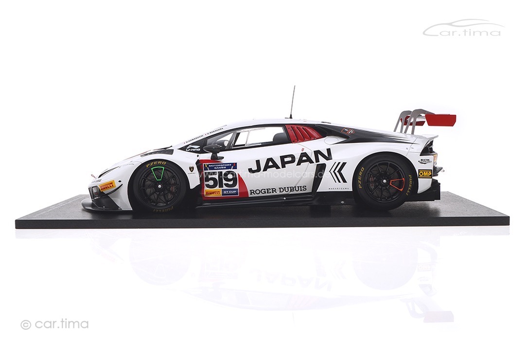 Lamborghini Huracán Winner FIA Motorsport Games GT Cup Vallelunga 2019 Hamaguchi/Sasahara Spark 1:18 Lamborghini Huracán Winner FIA Motorsport Games GT Cup Vallelunga 2019 Hamaguchi/Sasahara Spark 1:18