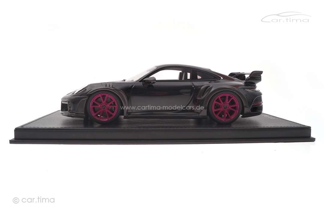 TECHART GTstreet R Basis 992 Schwarz/Rad Sternrubin car.tima CUSTOMIZED 1:18 CAC01823010 TECHART GTstreet R Basis 992 Schwarz/Rad Sternrubin car.tima CUSTOMIZED 1:18 CAC01823010