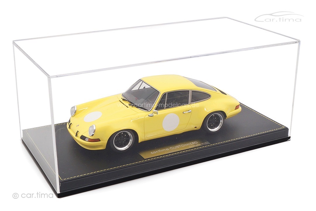 Porsche 911 ST Hellgelb 52outlaw in Echtaluminium car.tima CUSTOMIZED 1:18