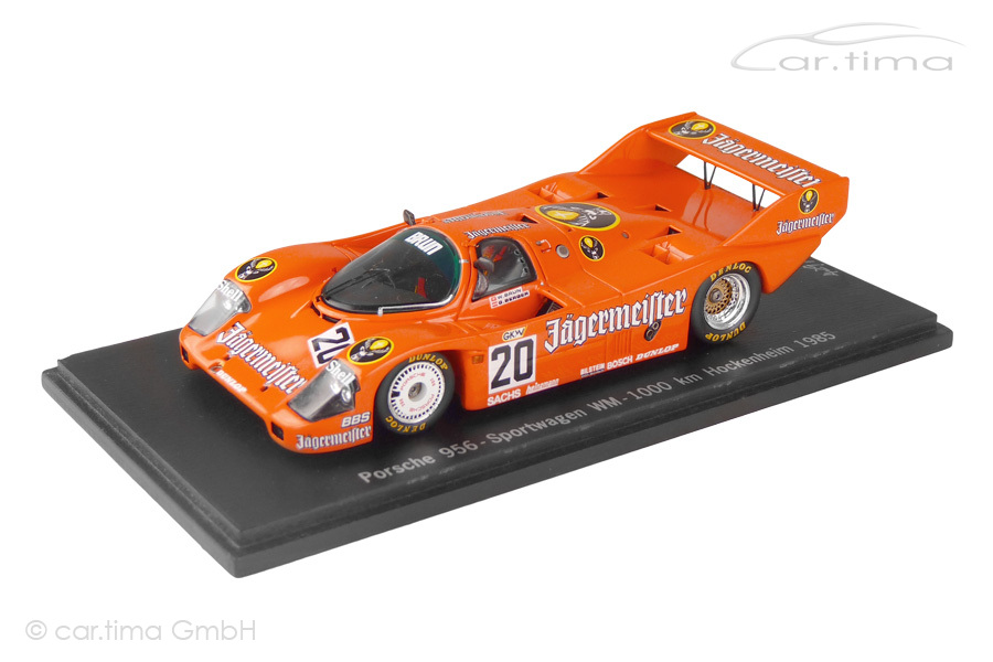 Porsche 956 Sportwagen WM 1000 km Hockenheim 1985 Berger/Brun Spark 1:43 CAP04311023 Porsche 956 Sportwagen WM 1000 km Hockenheim 1985 Berger/Brun Spark 1:43 CAP04311023