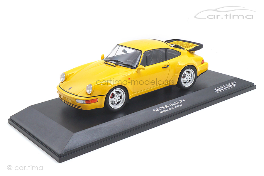 Porsche 911 (964) Turbo speedgelb Minichamps 1:18 155069100 Porsche 911 (964) Turbo speedgelb Minichamps 1:18 155069100