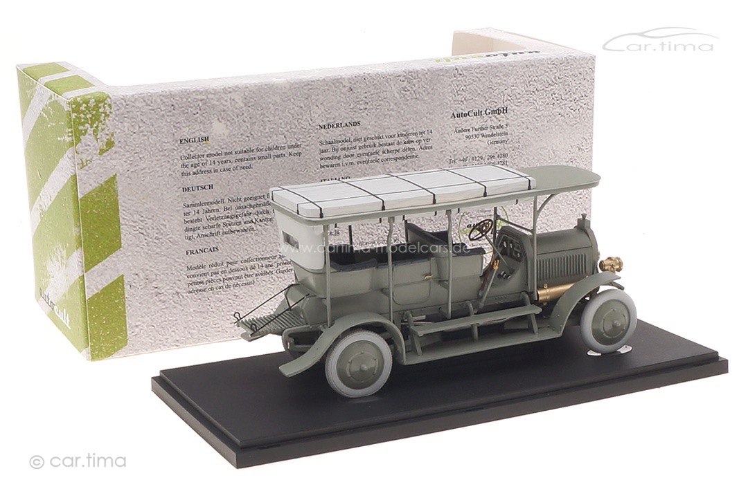 Daimler Dernburg-Wagen 1907 grüngrau autocult 1:43 01017 Daimler Dernburg-Wagen 1907 grüngrau autocult 1:43 01017