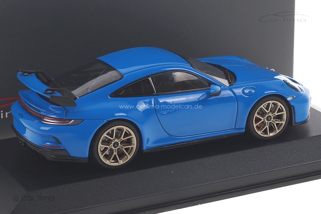 Porsche 911 (992) GT3 Sharkblue/Rad Neodyme Minichamps car.tima CUSTOMIZED CAC04321018