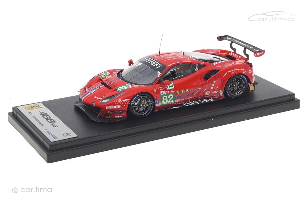 Ferrari 488 GTE Evo 24h Le Mans 2020 Bourdais/Gounon/Pla Looksmart 1:43 LSLM105 Ferrari 488 GTE Evo 24h Le Mans 2020 Bourdais/Gounon/Pla Looksmart 1:43 LSLM105