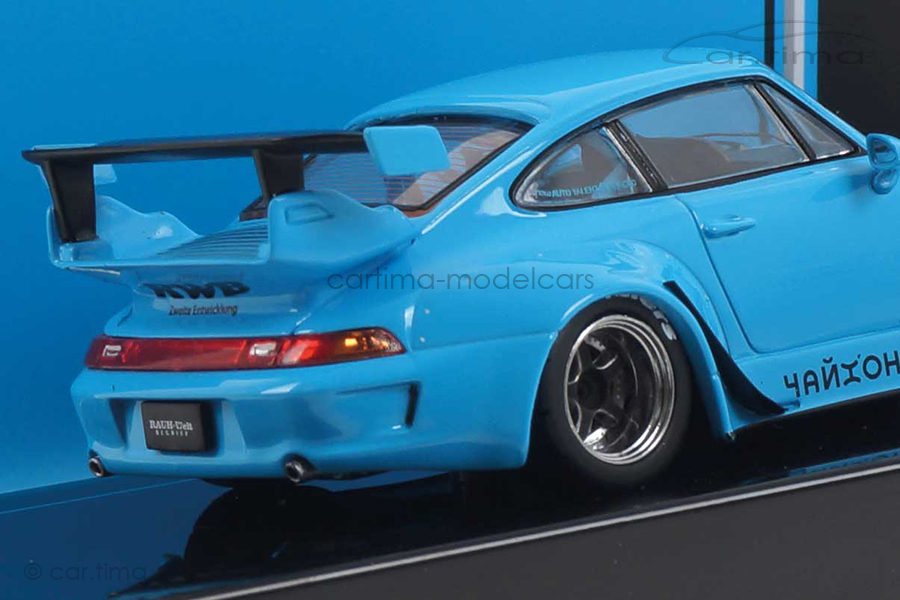 RWB Rauh-Welt Porsche 911 Turbo (993) Rivierablau IXO 1:43 MOC211