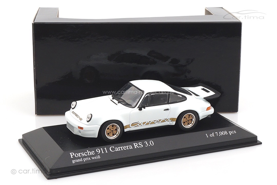 Porsche 911 Carrera RS 3.0 Grandprix-weiß Minichamps 1:43 400063120