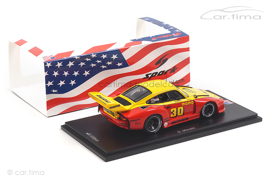 Porsche 935 1000 Miles Portland 1978 Gianpiero Moretti Spark 1:43 US041 Porsche 935 1000 Miles Portland 1978 Gianpiero Moretti Spark 1:43 US041
