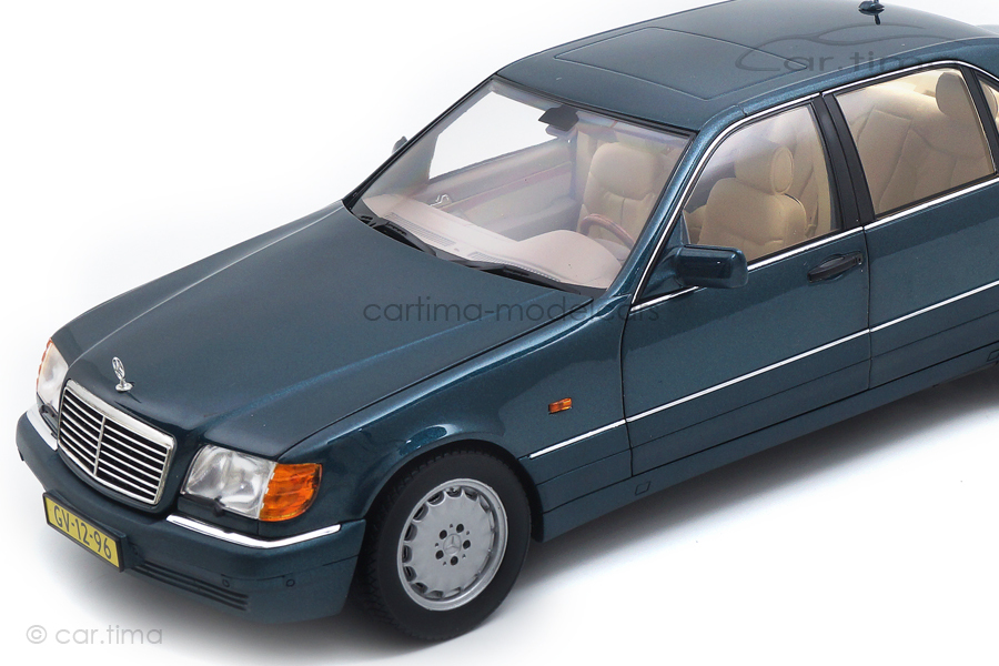 Mercedes-Benz S600 1997 grün met. Norev 1:18 183593 Mercedes-Benz S600 1997 grün met. Norev 1:18 183593