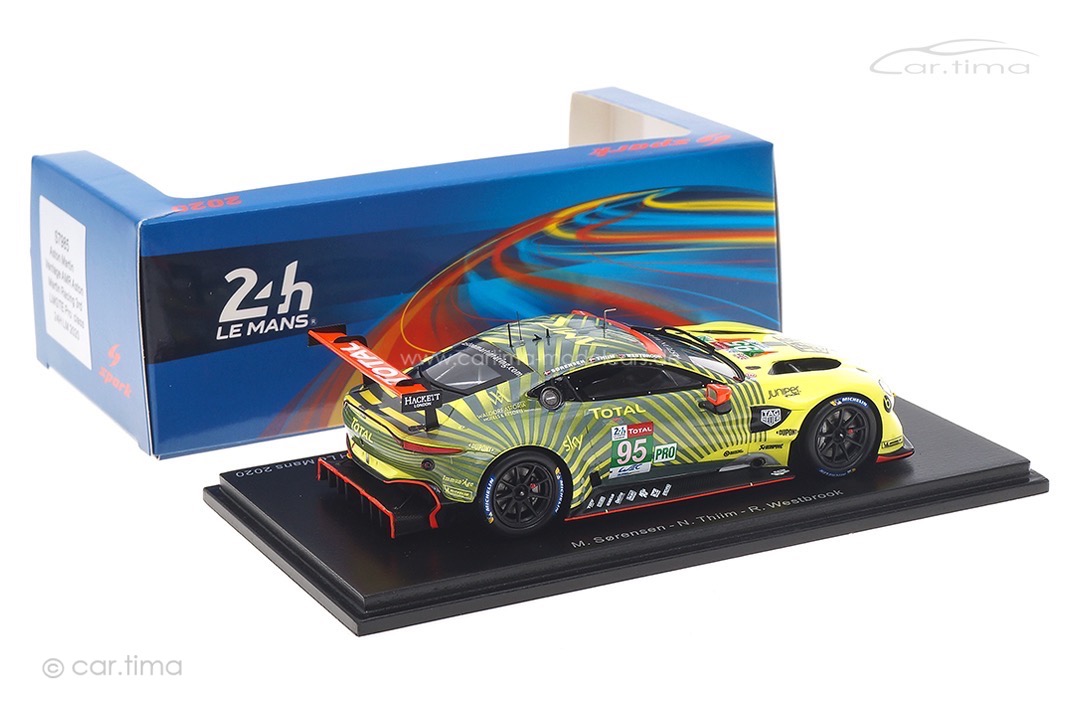 Aston Martin Vantage AMR 24h Le Mans 2020 Sorensen/Thiim/Westbrook Spark 1:43 S7985
