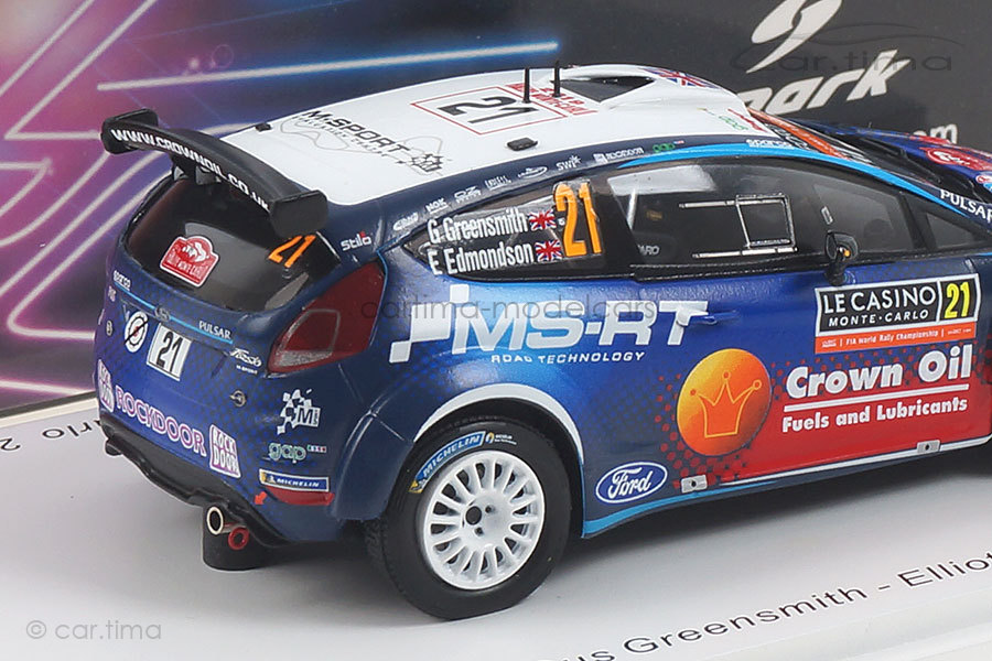 Ford Fiesta R5 Rallye Monte Carlo 2019 Winner WRC2 Spark 1:43 S5982 Ford Fiesta R5 Rallye Monte Carlo 2019 Winner WRC2 Spark 1:43 S5982