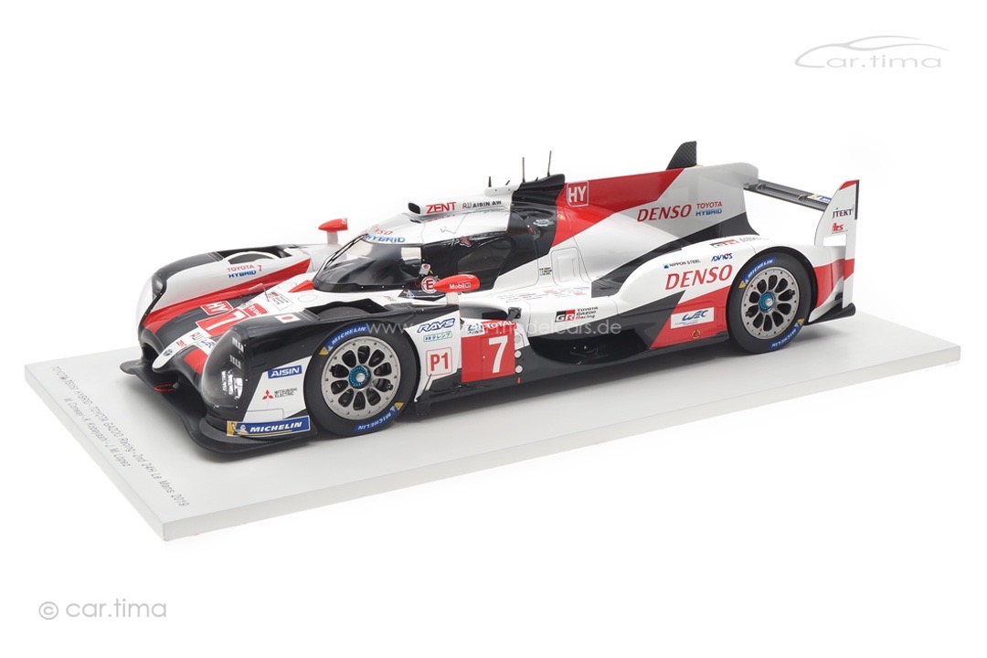 Toyota TS050 Hybrid 24h Le Mans 2019 Conway/Lopez/Kobayashi Spark 1:18 18S426 Toyota TS050 Hybrid 24h Le Mans 2019 Conway/Lopez/Kobayashi Spark 1:18 18S426