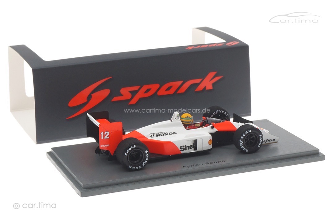 McLaren MP4/4 Winner GP Japan 1988 Ayrton Senna Spark 1:43 S5397 McLaren MP4/4 Winner GP Japan 1988 Ayrton Senna Spark 1:43 S5397