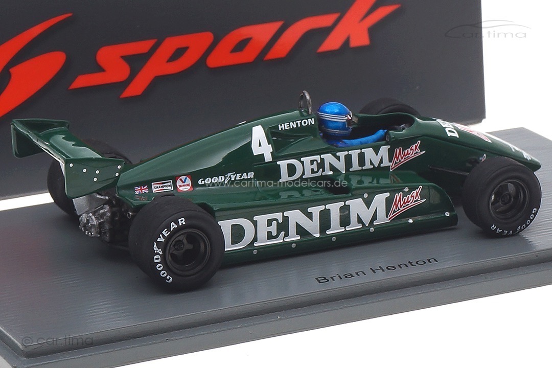 Tyrrell 011 GP Italien 1982 Brian Henton Spark 1:43 S7284 Tyrrell 011 GP Italien 1982 Brian Henton Spark 1:43 S7284