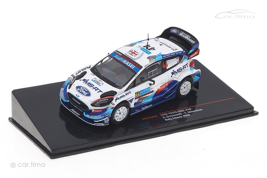 Ford Fiesta WRC Rallye Estonia 2020 Greensmith/Edmondson IXO 1:43 RAM760LQ