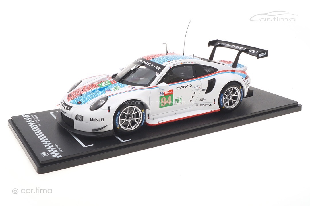 Porsche 911 (991) RSR 24h Le Mans 2019 Müller/Jaminet/Olsen IXO 1:18 LEGT18026