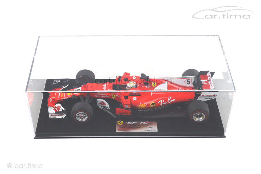 Ferrari SF70-H Winner GP Monaco 2017 Sebastian Vettel LookSmart 1:18 LS18F109 Ferrari SF70-H Winner GP Monaco 2017 Sebastian Vettel LookSmart 1:18 LS18F109