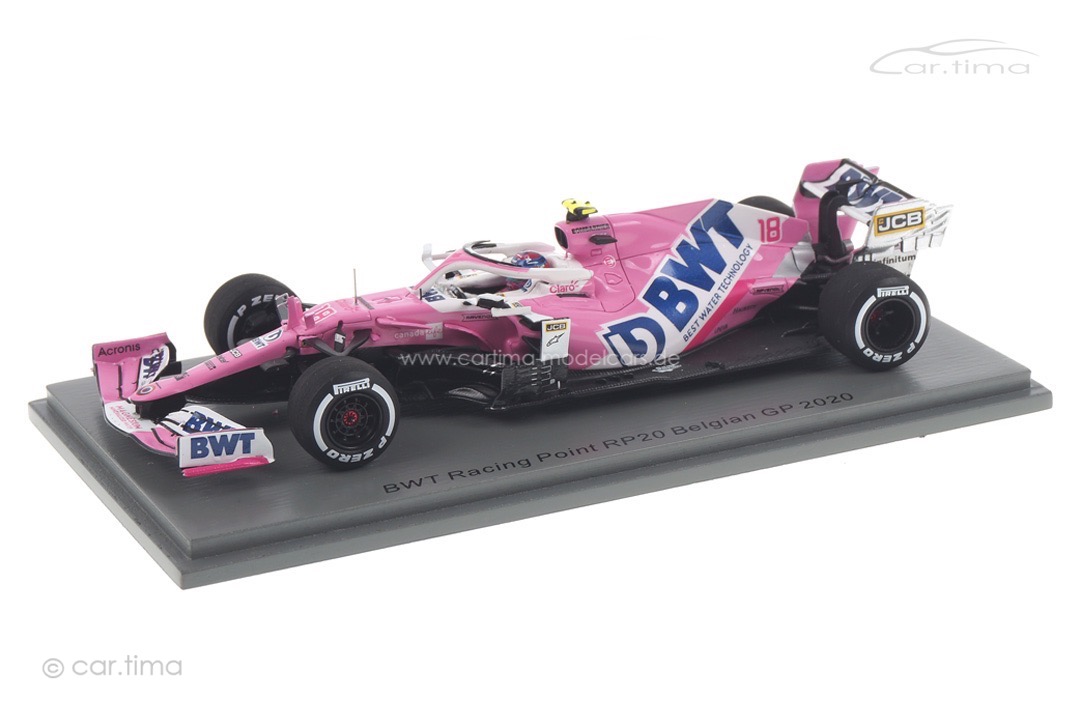 BWT Racing Point RP20 GP Belgien 2020 Sergio Perez Spark 1:43 S6496