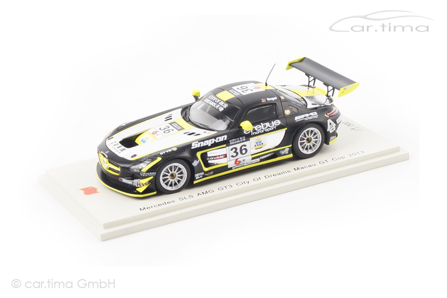 Mercedes SLS AMG GT3 Macau GT Cup 2013 Maro Engel Spark 1:43 SA057