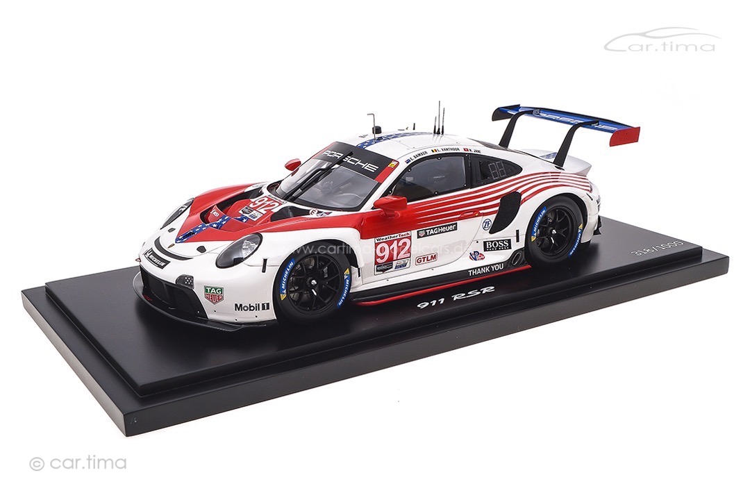 Porsche 911 RSR 12h Sebring 2020 Bamber/Jani/Vanthoor Spark 1:18 WAP0210130N0FW