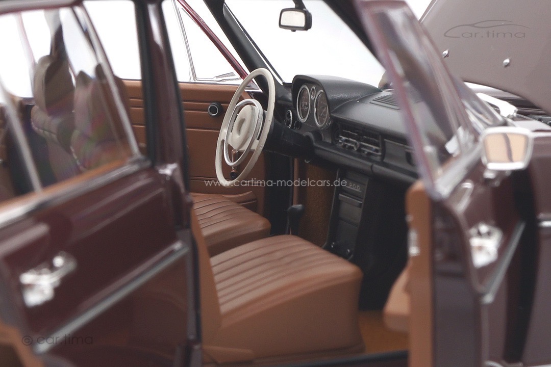 Mercedes-Benz 200/8 (W115) Dunkelrotbraun Norev 1:18 183778