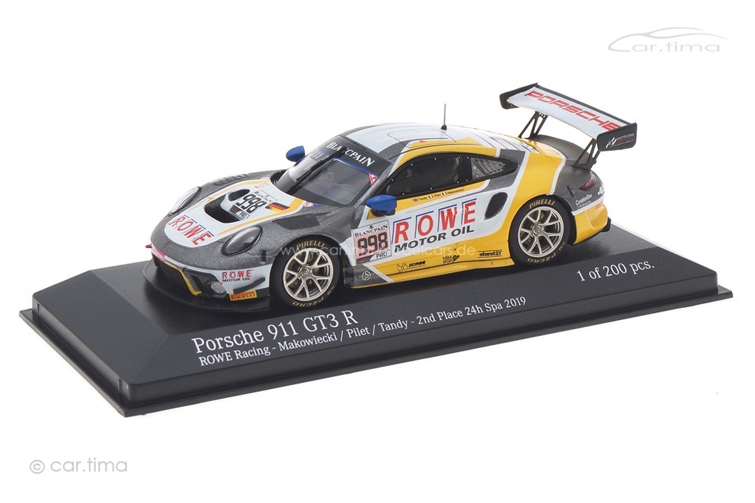 Porsche 911 (991 II) GT3 R 24h Spa 2019 Makowiecki/Pilet/Tandy Minichamps 1:43 410196088