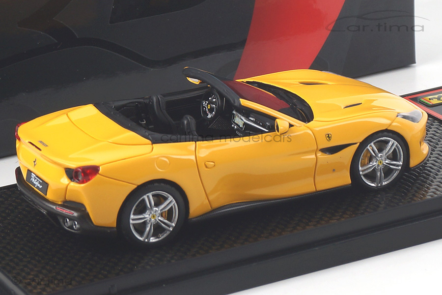 Ferrari Portofino Giallo Modena BBR 1:43 BBRC207C Ferrari Portofino Giallo Modena BBR 1:43 BBRC207C