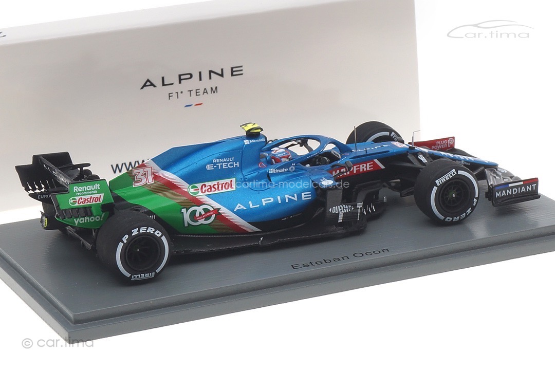 Alpine A521 GP Saudi Arabien 2021 Esteban Ocon Spark 1:43 S7852