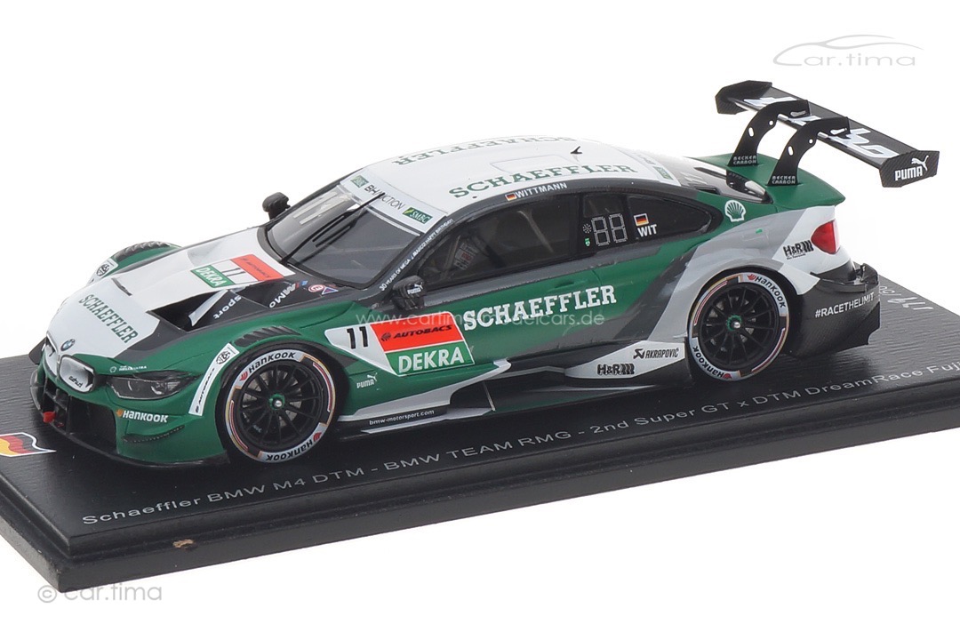 BMW M4 DTM Super GT x DTM Dream Race Fuji 2019 Marco Wittmann Spark 1:43 SG645 BMW M4 DTM Super GT x DTM Dream Race Fuji 2019 Marco Wittmann Spark 1:43 SG645