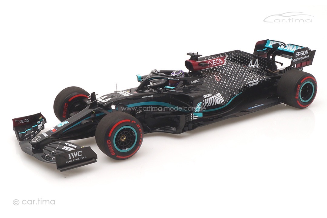 Mercedes F1 W11 44 Lewis Hamilton Turkey GP 2020 7x WDC 1:18 Spark Figure LE 544 | UK
