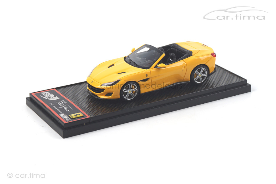 Ferrari Portofino Giallo Modena BBR 1:43 BBRC207C Ferrari Portofino Giallo Modena BBR 1:43 BBRC207C