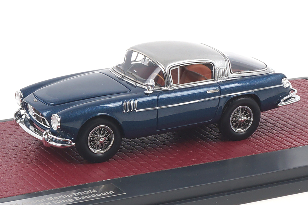 Aston Martin DB2/4 Vignale HRH King Baudouin blau/silber Matrix 1:43 MX50108-141 Aston Martin DB2/4 Vignale HRH King Baudouin blau/silber Matrix 1:43 MX50108-141