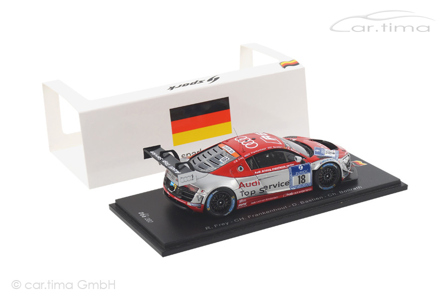 Audi R8 LMS Ultra 24h Nürburgring 2014 Frey/Bastien/Bollrath Spark 1:43 SG141