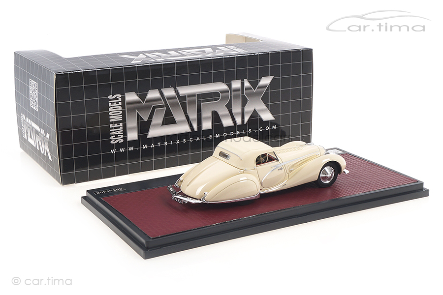Talbot-Lago T150C Cabriolet Figoni & Falaschi 1936 weiß Matrix 1:43 MX41904-032 Talbot-Lago T150C Cabriolet Figoni & Falaschi 1936 weiß Matrix 1:43 MX41904-032
