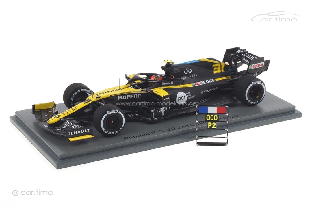 Renault R.S. 20 GP Sakhir 2020 Esteban Ocon Spark 1:43 S6486 Renault R.S. 20 GP Sakhir 2020 Esteban Ocon Spark 1:43 S6486