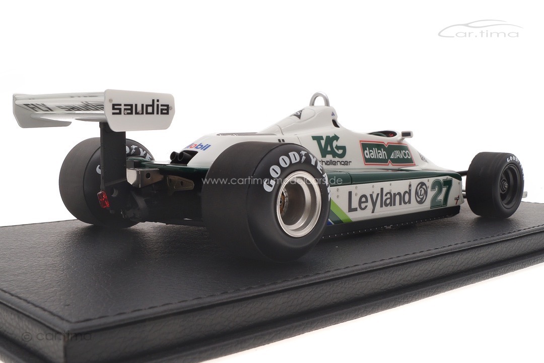 Williams FW07B GP Frankreich World Champion 1980 Alan Jones GP Replicas 1:18 GP133A Williams FW07B GP Frankreich World Champion 1980 Alan Jones GP Replicas 1:18 GP133A