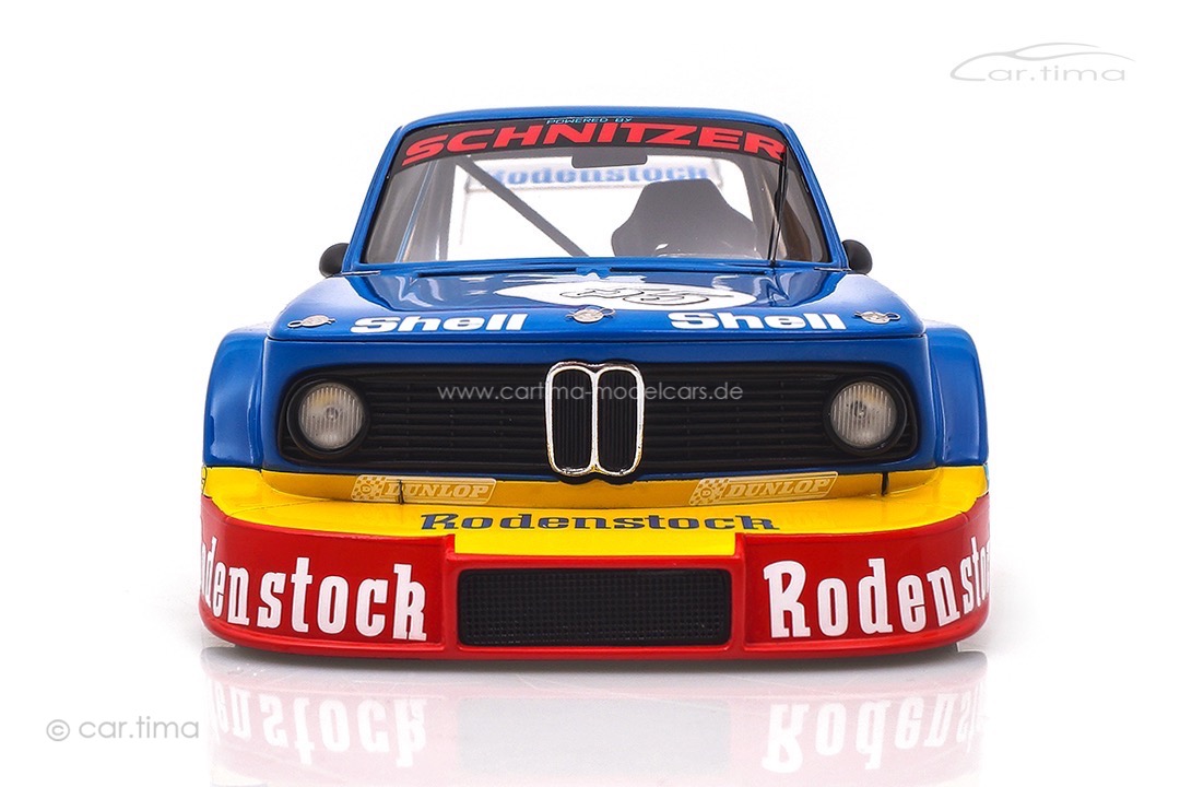 BMW 2002 Turbo Schnitzer DRM Norisring 1977 Originalsignatur Walter Röhrl Spark 1:18 CA-MAD-003-SIG