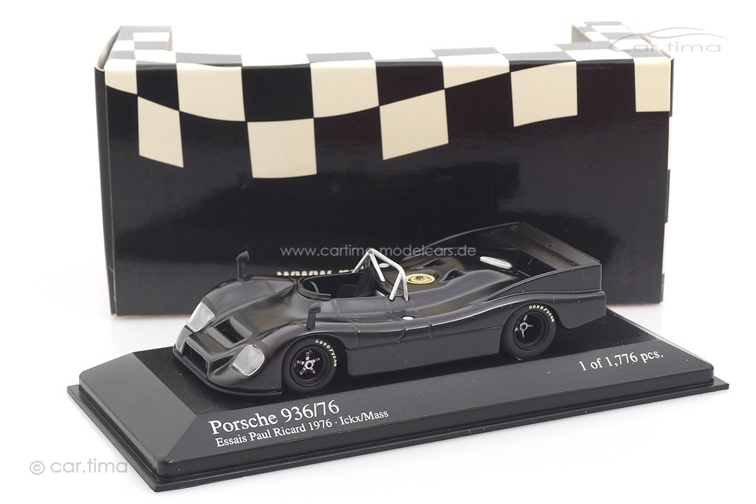 Porsche 936 Test Car Paul Ricard 1976 Minichamps 1:43 400766600